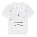 Rotter Forst Süd karta t-shirt
