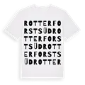 Rotter Forst Süd ordlek t-shirt