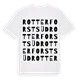 Rotter Forst Süd ordlek t-shirt