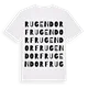 Rugendorf ordlek t-shirt