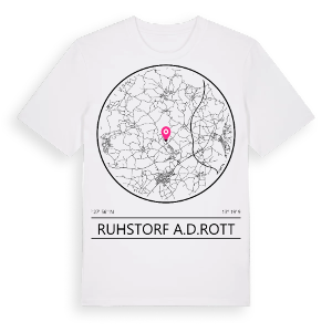 Ruhstorf a.d.Rott t-shirt – ekologisk bomull t-shirt från Pinshirt