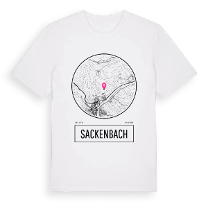 Sackenbach t-shirt – ekologisk bomull t-shirt från Pinshirt