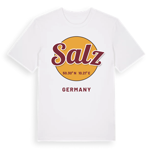 Salz cirkel t-shirt – ekologisk bomull t-shirt från Pinshirt