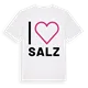 Jag älskar Salz t-shirt stort tryck