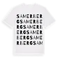 Samerberg ordlek t-shirt