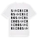 Samerberg ordlek t-shirt