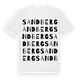 Sandberg ordlek t-shirt