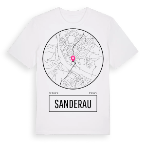 Sanderau t-shirt – ekologisk bomull t-shirt från Pinshirt
