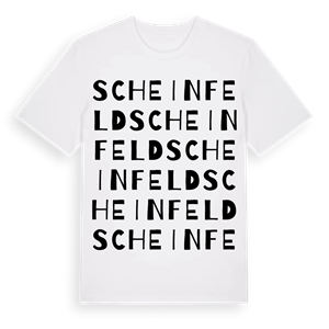 Scheinfeld ordlek t-shirt – ekologisk bomull t-shirt från Pinshirt