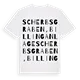 Scherbsgraben, Billinganlage ordlek t-shirt