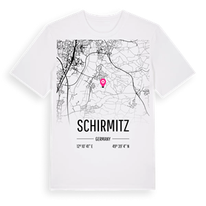 Schirmitz karta t-shirt – ekologisk bomull t-shirt från Pinshirt