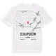 Schlipsheim karta t-shirt