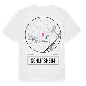 Schlipsheim t-shirt – ekologisk bomull t-shirt från Pinshirt