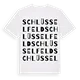Schlüsselfeld ordlek t-shirt