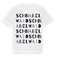 Schnabelwaid ordlek t-shirt