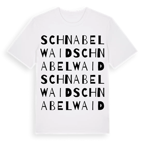 Schnabelwaid ordlek t-shirt – ekologisk bomull t-shirt från Pinshirt