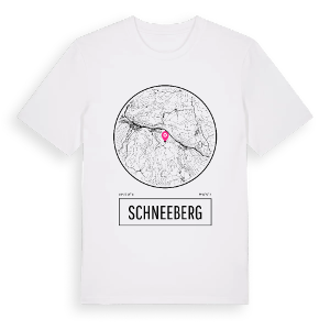 Schneeberg t-shirt – ekologisk bomull t-shirt från Pinshirt