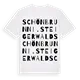 Schönbrunn i.Steigerwald ordlek t-shirt