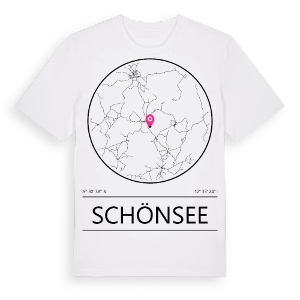 Schönsee t-shirt – ekologisk bomull t-shirt från Pinshirt