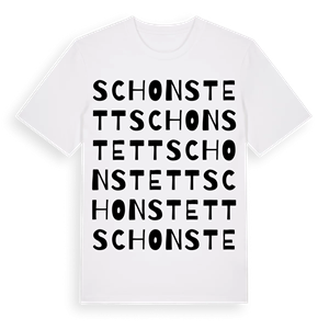 Schonstett ordlek t-shirt – ekologisk bomull t-shirt från Pinshirt
