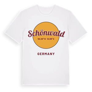 Schönwald cirkel t-shirt – ekologisk bomull t-shirt från Pinshirt