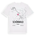 Schönwald karta t-shirt
