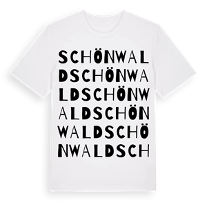 Schönwald ordlek t-shirt – ekologisk bomull t-shirt från Pinshirt