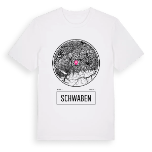 Schwaben t-shirt – ekologisk bomull t-shirt från Pinshirt
