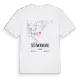 Schwangau karta t-shirt