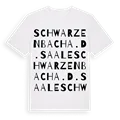 Schwarzenbach a.d.Saale ordlek t-shirt