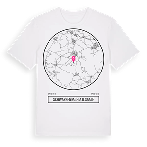Schwarzenbach a.d.Saale t-shirt – ekologisk bomull t-shirt från Pinshirt