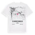 Schwarzenbruck karta t-shirt