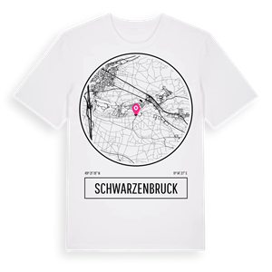 Schwarzenbruck t-shirt – ekologisk bomull t-shirt från Pinshirt