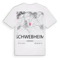 Schwebheim karta t-shirt