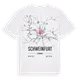 Schweinfurt karta t-shirt