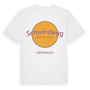 Schwindegg cirkel t-shirt – ekologisk bomull t-shirt från Pinshirt