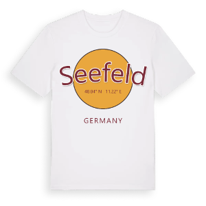 Seefeld cirkel t-shirt – ekologisk bomull t-shirt från Pinshirt