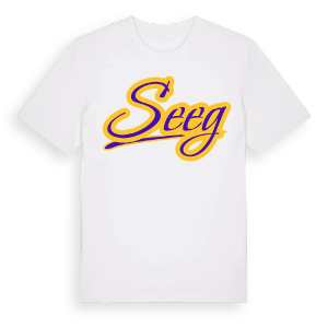 Seeg baseball t-shirt – ekologisk bomull t-shirt från Pinshirt