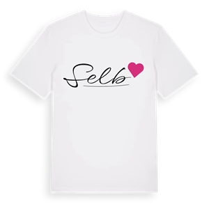 Selb hjärta t-shirt – ekologisk bomull t-shirt från Pinshirt