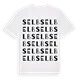Selb ordlek t-shirt