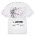 Sendelbach karta t-shirt