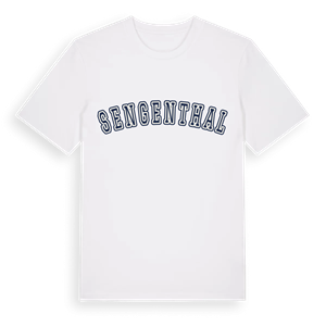 Sengenthal college t-shirt – ekologisk bomull t-shirt från Pinshirt