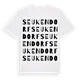 Seukendorf ordlek t-shirt