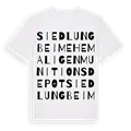Siedlung beim ehemaligen Munitionsdepot ordlek t-shirt