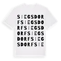Siegsdorf ordlek t-shirt