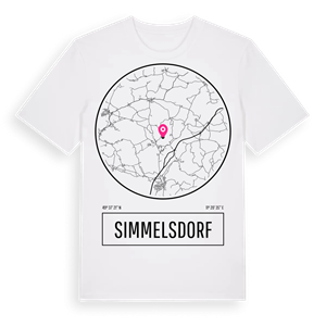 Simmelsdorf t-shirt – ekologisk bomull t-shirt från Pinshirt