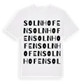 Solnhofen ordlek t-shirt