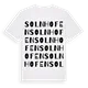 Solnhofen ordlek t-shirt