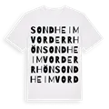 Sondheim vor der Rhön ordlek t-shirt