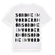 Sondheim vor der Rhön ordlek t-shirt